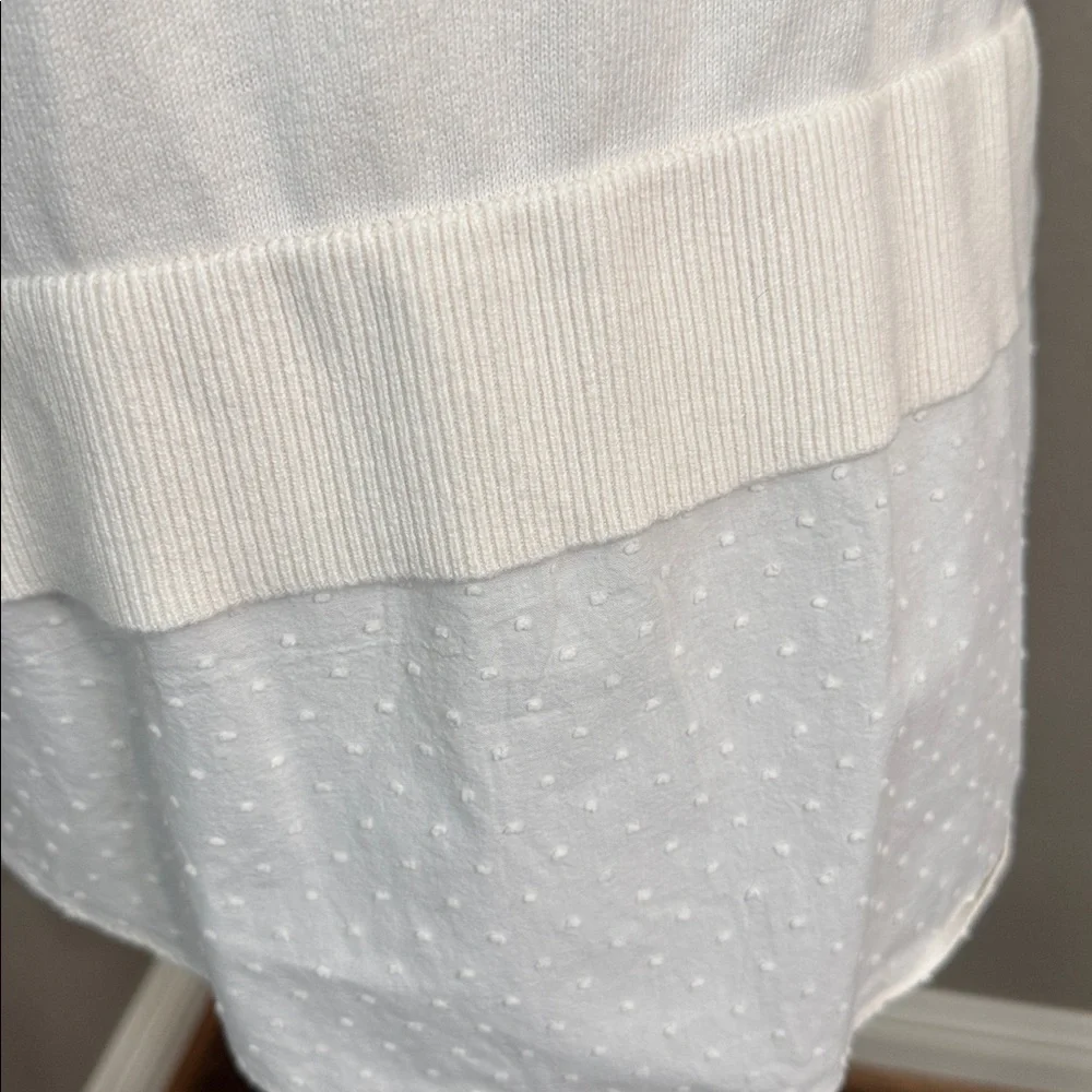 Loft short sleeve sweater LARGE - Picture 3 of 4